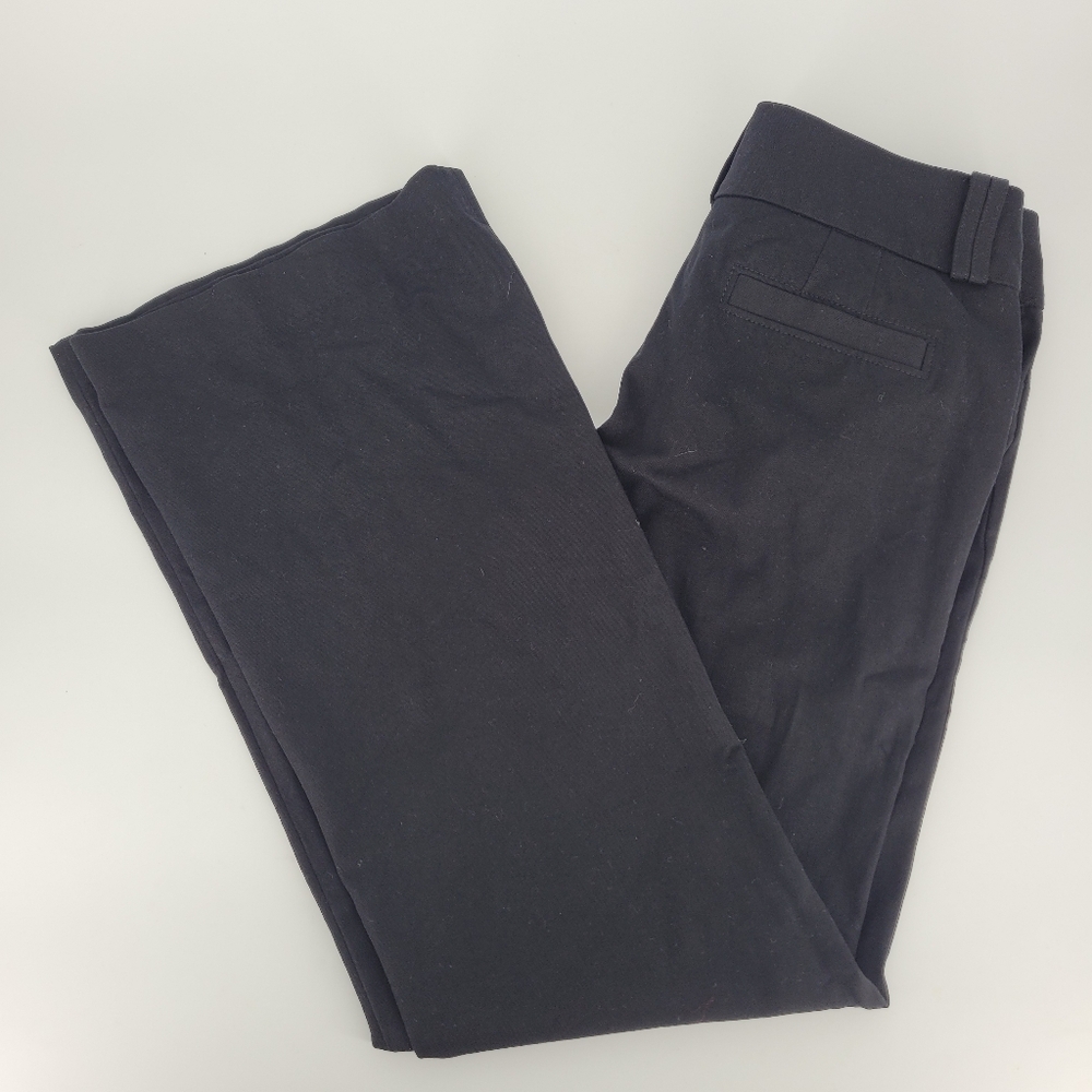 Banana Republic Trouser No. 323 Martin Fit Stretch Black Women's Size 8